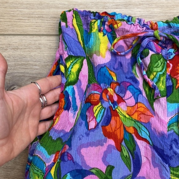 Vintage Adini Drawstring Pants Kidcore Gauze - Picture 5 of 13